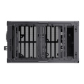 Корпус без блока питания Case JONSBO C6 MAX Handle, Mini-Tower, TG, no fan, 1xUSB-A 3.0 + 1xUSB-C 3.1, mATX, mITX Black