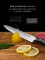 Набор ножей кухон. Polaris Stein-4SS 021983 компл.:4предм. черный подар.коробка