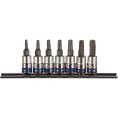 Набор торцевых насадок 1/4", TORX Т10-Т40, 37мм, 7шт KING TONY 2107PR