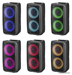 Портативная колонка Defender Boomer 20 20Вт, Light/BT/FM/USB/AUX/MIC, 65820