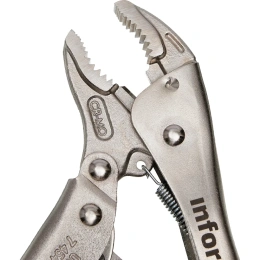 Зажимные клещи 175мм Inforce 06-03-01