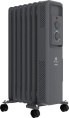 Масляный радиатор Royal Clima Ardea ROR-AR7-1500M, с терморегулятором, 1500Вт, 7 секций, 3 режима, графитовый