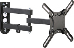 Кронштейн для телевизора HAMA R1 118154, 19-48", настенный, поворот и наклон,  черный