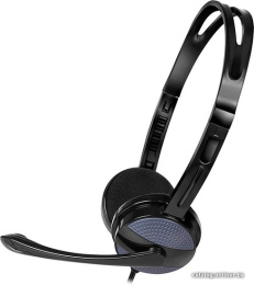 Наушники Sven AP-151MV Black SV-015312 20 Гц - 20 кГц, 105 дБ, разъем 3,5 мм 4 pin для подключения к ПК, регулятор уровня громкости на кабеле