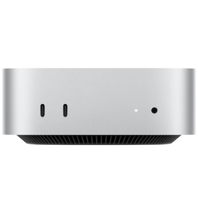 Apple Mac Mini 2024 [MU9E3X/A] Silver {M4 10C CPU 10C GPU/16Gb/512Gb SSD/рекоменд.переходник 1979059} A3238