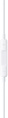 Гарнитура вкладыши Apple EarPods A3046 1.1м белый проводные в ушной раковине (MYQY3ZM/A)