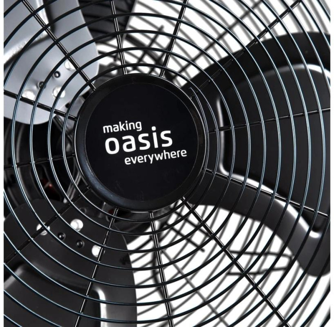 Вентилятор напольный Oasis VN-110B 110Вт скоростей:3 черный (25645079)