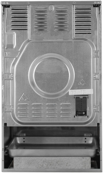 Электрическая плита Gorenje GEC5C40XAOT, стеклокерамика, электрическая, без крышки, серый