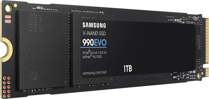 Накопитель SSD Samsung PCIe 4.0 x4 1TB MZ-V9E1T0BW 990 EVO M.2 2280