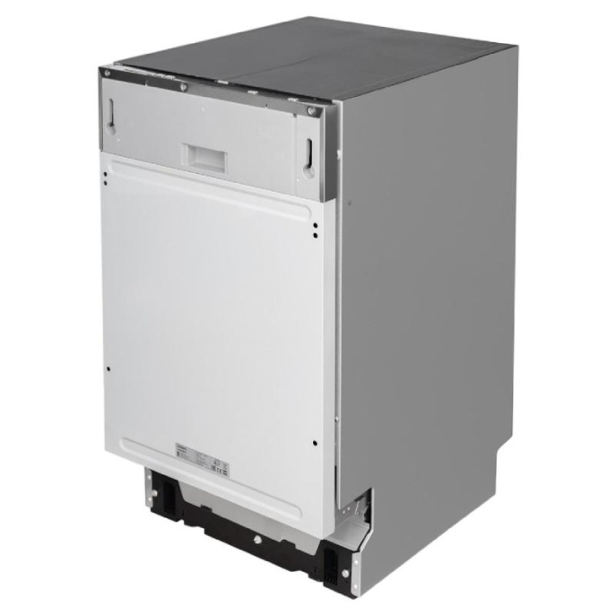 Посудомоечная машина Timberk Set&Dry T-DW45BI103, узкая, напольная, 59.4см, загрузка 11 комплектов, серебристая