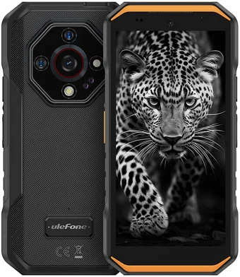 Смартфон Ulefone Armor X32 6+128 Vibrant Orange/5.65” 90Hz 1440x720/MTKG91/4G/And14/48+20Infra+2/16MP/5500mAh