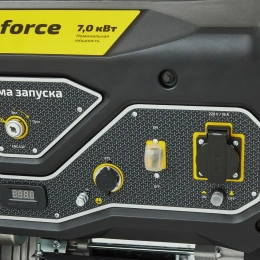 Бензиновый генератор (7,5 кВт; эл.стартер; ATS, колёса и ручки) Inforce GL 7500 04-03-17