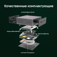 Неттоп Digma Pro Minimax U1 i5 1235U 1.3 16Gb SSD512Gb Iris Xe Windows 11 Pro GbitEth WiFi BT 60W темно-серый/черный DPP5-ADXW05