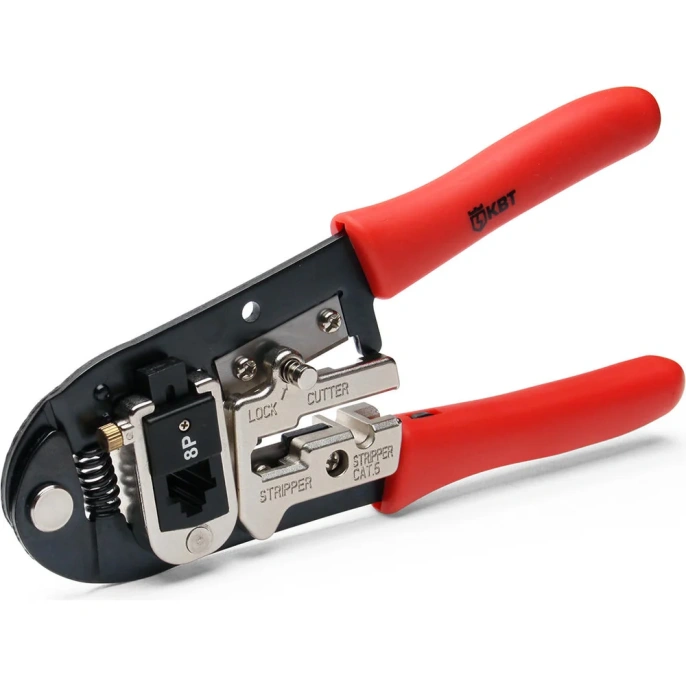 Пресс-клещи для RJ разъемов КВТ JT-01 55928