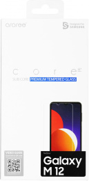 Защитное стекло для экрана Samsung araree by KDLAB для Samsung Galaxy M12 прозрачная 1шт. GP-TTM127KDATR
