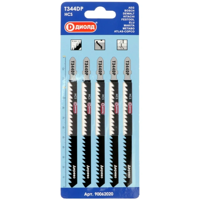 Пилки Т 344 DP 5 шт ДИОЛД 90062020