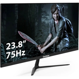 Монитор ExeGate 23.8 SmartView EZ2400TA EX296282RUS, FHD, 1920x1080@75Гц, 16:9, 250cdm2, 1000:1, 178 178, 5ms, D-Sub, HDMI1.4, DisplayPort, Audio-ou