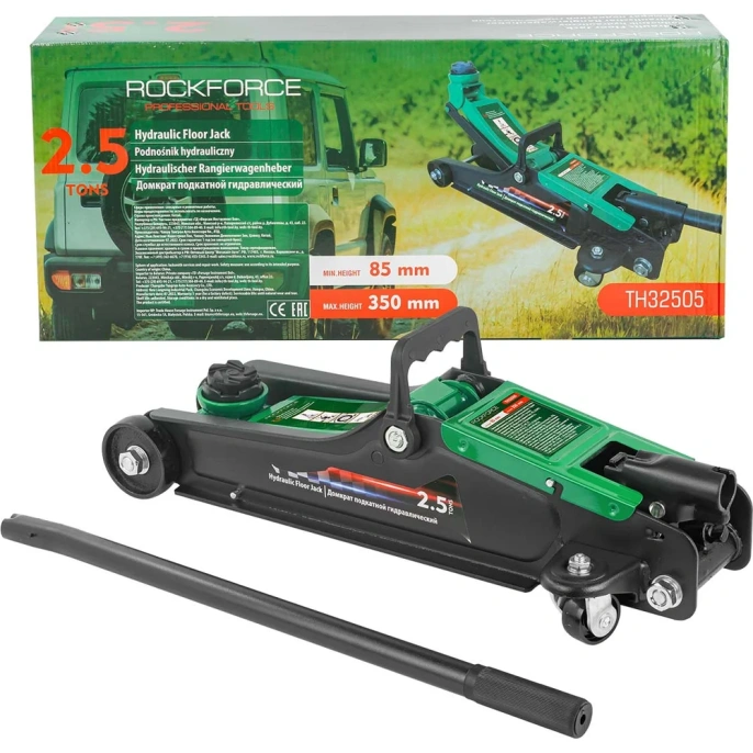Гидравлический подкатной домкрат ROCKFORCE 2.5 т RF-TH32505(52818)