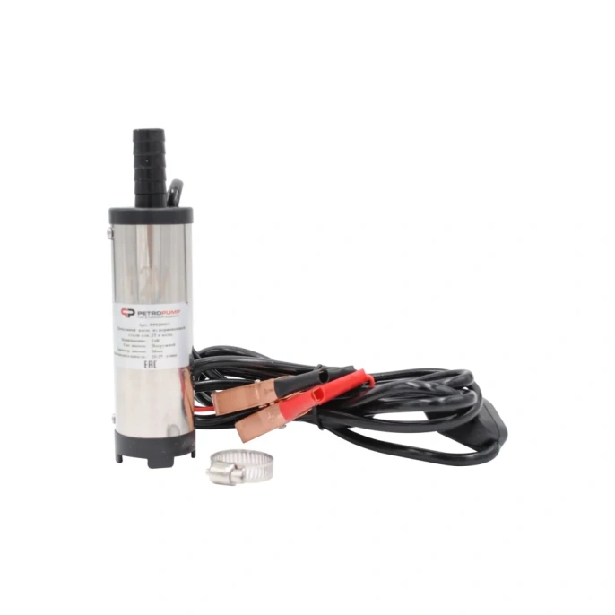 Погружной насос для ДТ Petropump DCTP-12 из нерж. стали, 12 В PP220018