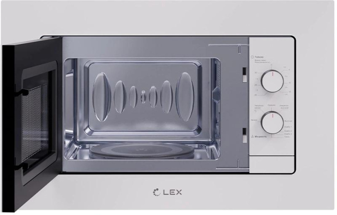 Микроволновая печь Lex BIMO 20.04 WH 20л. 700Вт белый (встраиваемая)