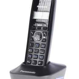 Panasonic KX-TG1611RUH серый {АОН, Caller ID,12 мелодий звонка,подсветка дисплея,поиск трубки} (KX-TG1611RUH_1)