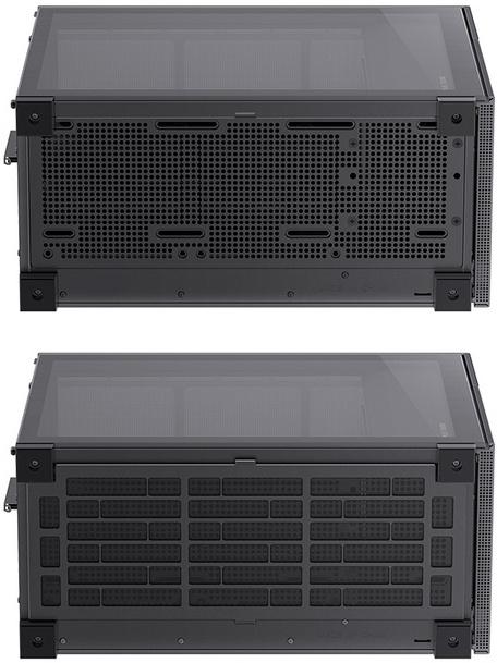 Корпус без блока питания Case JONSBO D41 MESH, Midi-Tower, TG, no fan, 1xUSB-A 3.2 + 1xUSB-C 3.2, ATX, mATX Black (D41 MESH Black)