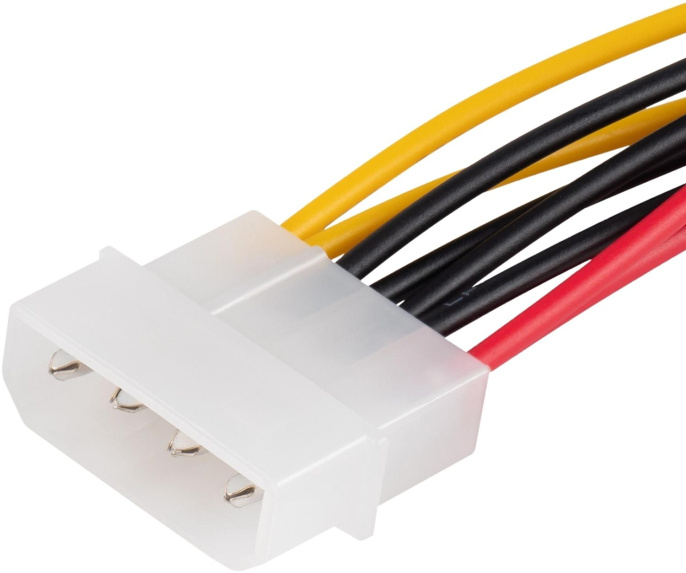 Кабель Buro Molex 8980 - Molex 89802 x [bu-molex-2xmolex]