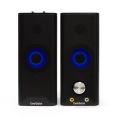 ExeGate Accord 280 питание USB, Bluetooth, 2х3Вт 6Вт RMS , 60-20000Гц, цвет черный, RGB подсветка, с возможностью трансформации в саундбар, Color Box
