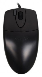 Мышь проводная A4TECH OP-620D, оптическая, USB, 1000dpi, черный