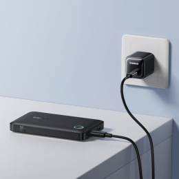Внешний аккумулятор Baseus P1008210C123-00 EnerFill FP11 Power Bank 10000mAh 15W Cosmic Black (Includes Simple Type-C to Type-C Cable 20V/3A 30cm) PPAP-1015-2