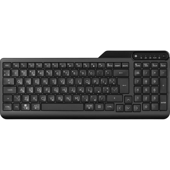 клавиатура Keyboard HP 460 Multi-Device BT Black cons (7N7B8AA)