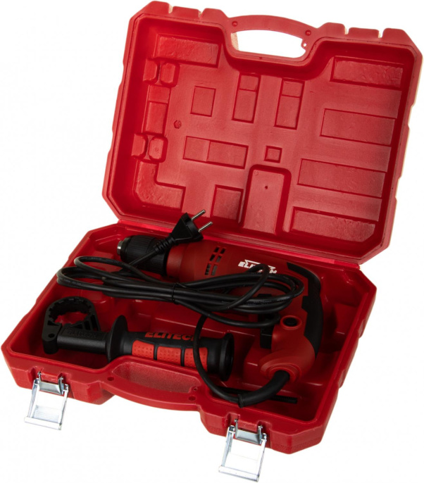 Дрель ударная Elitech ДУ 650РЭК 650Вт патрон:быстрозажимной реверс кейс в комплекте 181181