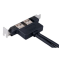  Cablexpert Планка USB 3.0 на заднюю панель низкопрофильная, 2 порта USB CC-USB3-RECEPTACLE-LP