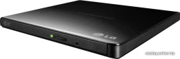 Оптический привод External DVD+/-RW LG GP57EB40.AHLE10B DVD Multi, внешний/внешний Slim, интерфейс USB-A, толщина 14 мм, цвет чёрный RTL