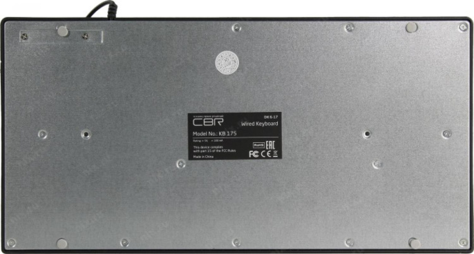 Клавиатура CBR KB-175 USB 87КЛ+10КЛ М/Мед