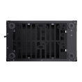 Корпус без блока питания Case JONSBO C6 MAX Handle, Mini-Tower, TG, no fan, 1xUSB-A 3.0 + 1xUSB-C 3.1, mATX, mITX Black