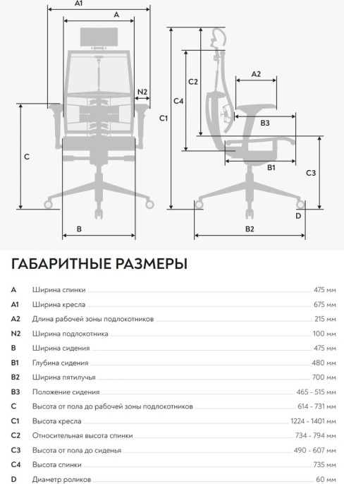 Кресло руководителя МЕТТА Yoga 4DF B2-12D - GoyaLE, велюр, до 150кг, синхромеханизм, регулируемые 5D подлокотники,  темно-серый