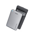 Бокс для накопителя Netac WH12 NT07WH12-30CC интерфейс SATA, до 2ТБ, подключение через USB 3.2 Gen1 Type-A 5 Гбит/с /USB 3.2 Gen1 Type-C 5 Гбит/с , корпус алюминий