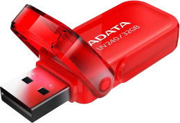 Флешка USB A-Data UV240 32ГБ, USB2.0, красный [auv240-32g-rrd]