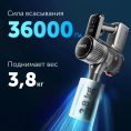 Ручной пылесос handstick RED SOLUTION V3080, 450Вт, серый/серый