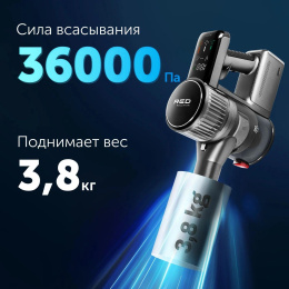 Ручной пылесос handstick RED SOLUTION V3080, 450Вт, серый/серый
