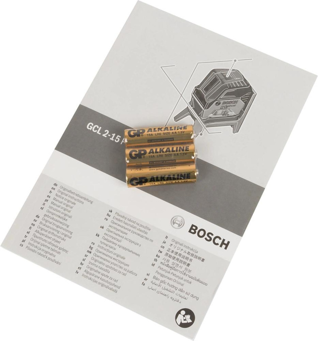 Лазерный нивелир Bosch GCL 2-15 + RM1 0601066E00