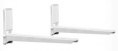 Кронштейн Holder MWS-2005, для СВЧ, настенный, макс. 40кг, белый