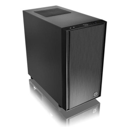 Корпус mATX THERMALTAKE Versa H17 window, Micro-Tower, без БП, черный [ca-1j1-00s1wn-00]