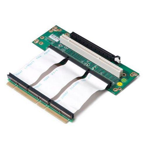 Raiser card Chenbro Riser card, 2U, 2-Slot, PCI-e 16x 1slot & 64bit PCI-X,Cable Link 100mm 80H09323201B0