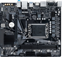 Материнская плата Gigabyte H610M S2H V2 Soc-1700 Intel H610 2xDDR5 mATX AC`97 8ch 7.1 GbLAN+VGA+HDMI+DP