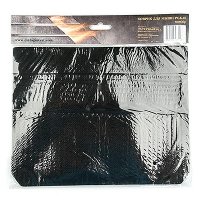 Коврик PGK-07 warship Dialog Gan-Kata - игровая поверхность для мыши c цветным рисунком