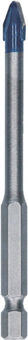 Сверло Bosch HEX-9 HardCeramic 2.608.579.510 обрабатываемый материал: стекло, керамика, вид хвостовика: шестигранный, форма наконечника: перовая, диаметр рабочий: 12мм, длина общая: 90мм
