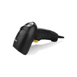 Сканер штрих-кодов HR52 Bonito 2D CMOS Handheld Reader, Mega Pixel, dot-code enabled Black surface with 3.5 mtr. coiled USB cable and autosense. Incl. foldable smart stand. NLS-HR5280RT-SF