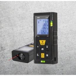 Лазерный дальномер DELI DL4168 0.05-40м, точность ± 3мм, дисплей 1.7 дюймов 102961